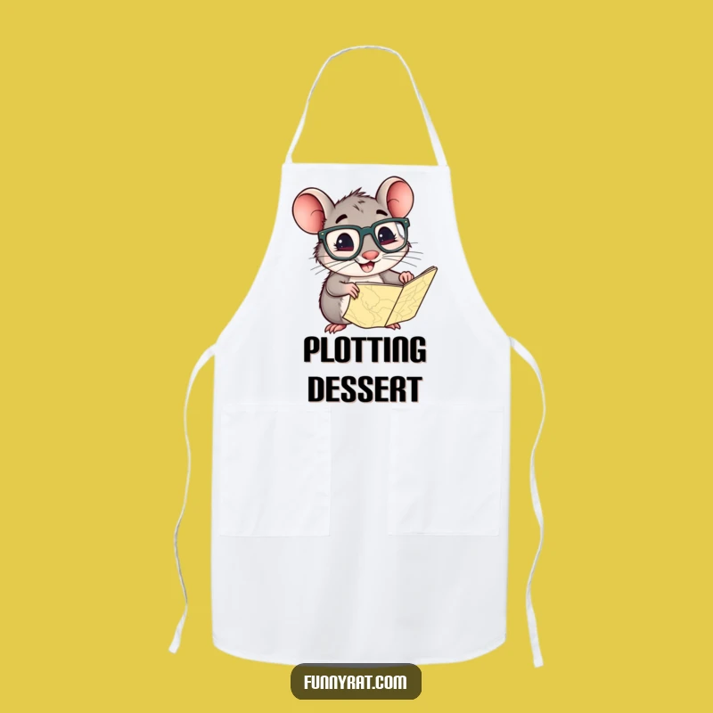 Funny Explorer Rat Apron - Protect Your Clothes on Culinary Expeditions