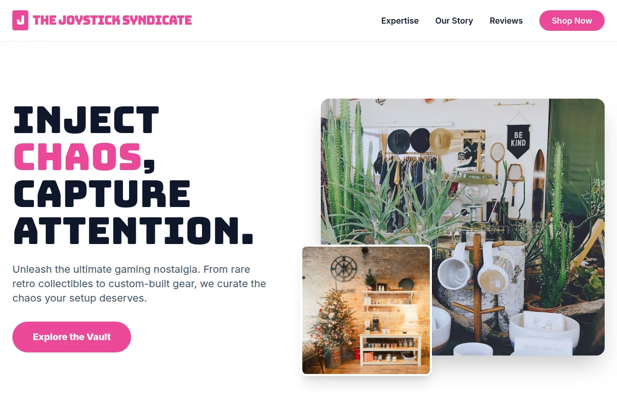 Joystick Gift Shop